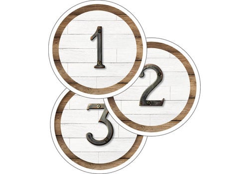 Carson Dellosa Industrial Chic Student Numbers* (D)