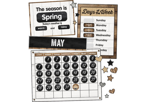 Carson Dellosa Industrial Chic CALENDAR Set