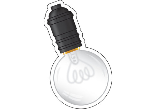 Carson Dellosa Industrial Chic Light Bulbs Cut-Outs *
