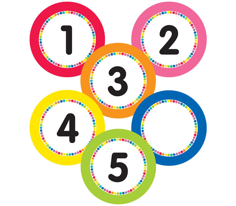 Just Teach - Numbers Magnetic Cutouts