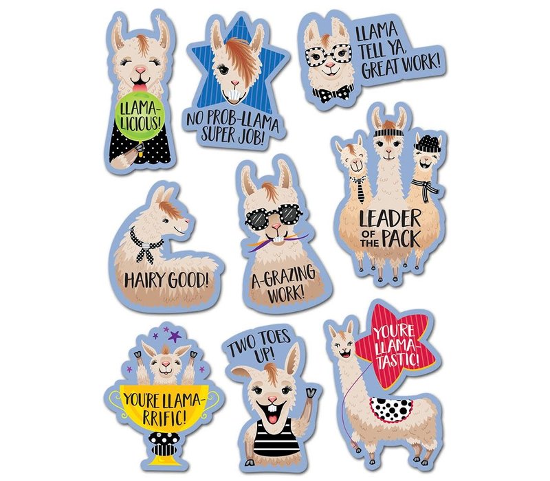LLAMA REWARDS STICKERS 45 PC*