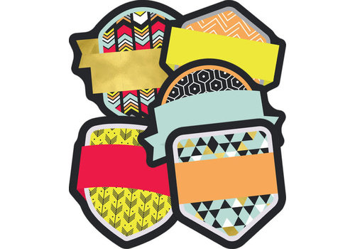 Carson Dellosa Aim High Badges Mini Cut-Outs* (D)