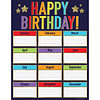 Carson Dellosa Glitter Happy Birthday Chart*