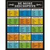 Carson Dellosa Be More Descriptive Chalkboard Chart