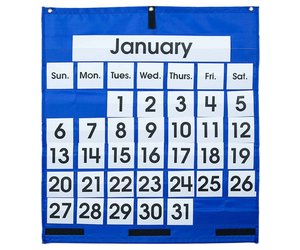 Carson Dellosa Calendar Pocket Chart