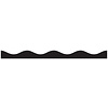 ASHLEY PRODUCTIONS Magnetic Border, Black  Scallop*