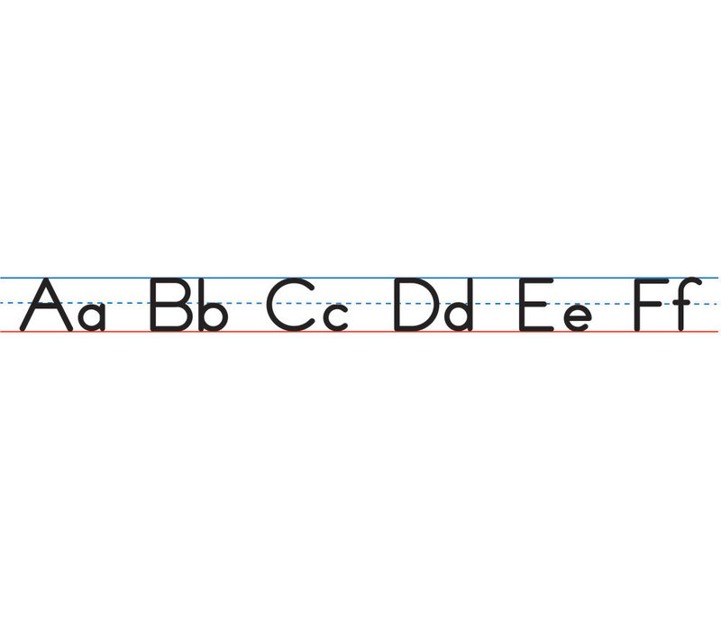 Magnetic Manuscript Alphabet Lines, Large *
