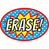 Magnetic Whiteboard Eraser Superheroes ERASE!*