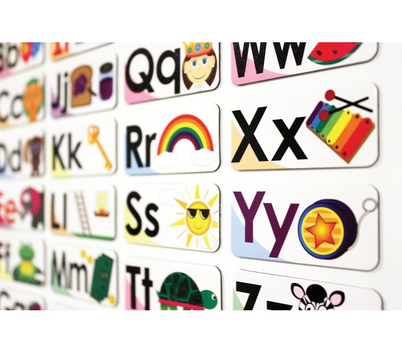 Magnetic ABC Picture Words DOUBLE-SIDED *