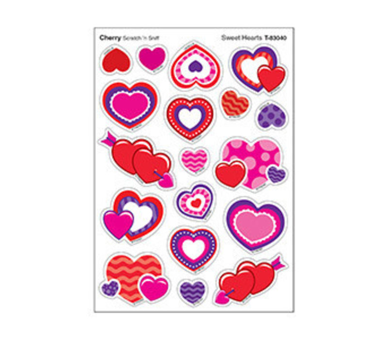 Sweet Hearts / Cherry  Stinky Stickers