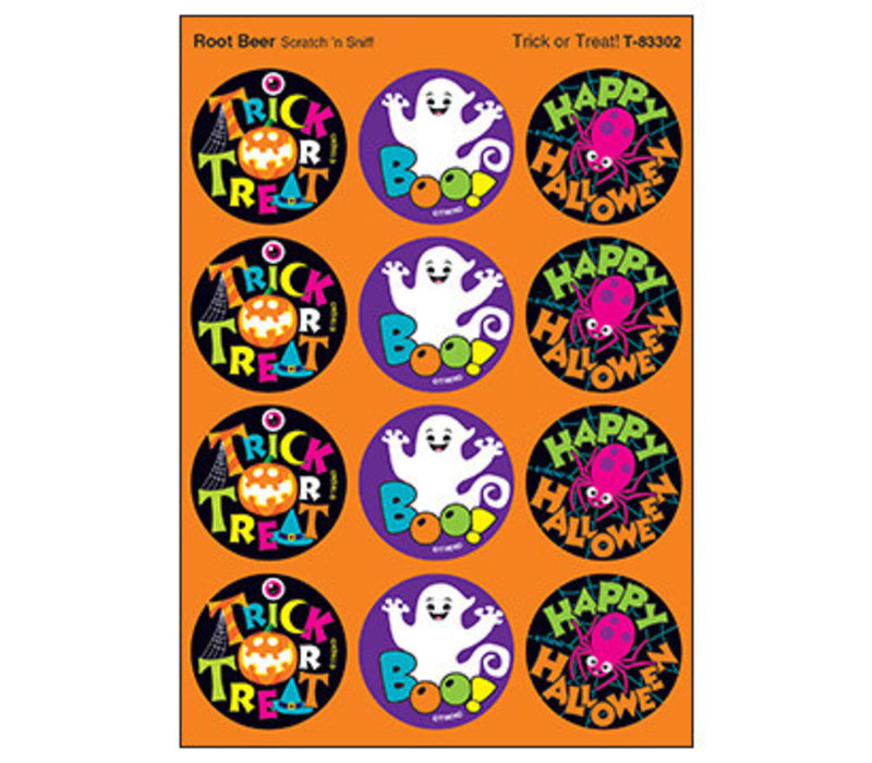 Trick or Treat / Root Beer Stinky Stickers