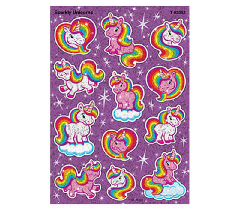 Sparkly Unicorns - Sparkle Stickers
