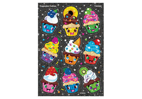 Trend Enterprises Cupcake Cuties  - Sparkle Stickers