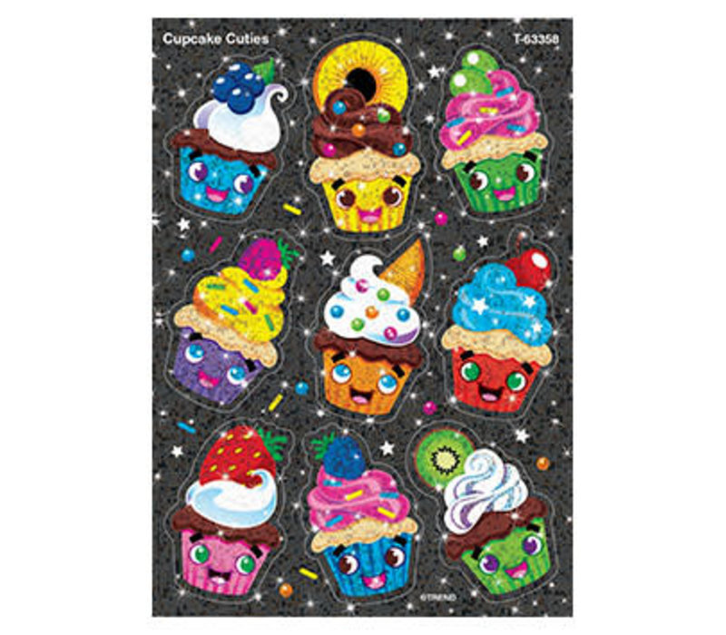Cupcake Cuties  - Sparkle Stickers