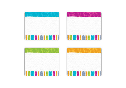 Trend Enterprises Color Harmony Terrific Labels Variety Pack