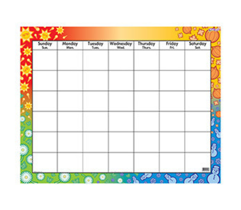 Four Seasons Wipe Off Calendar (D)*