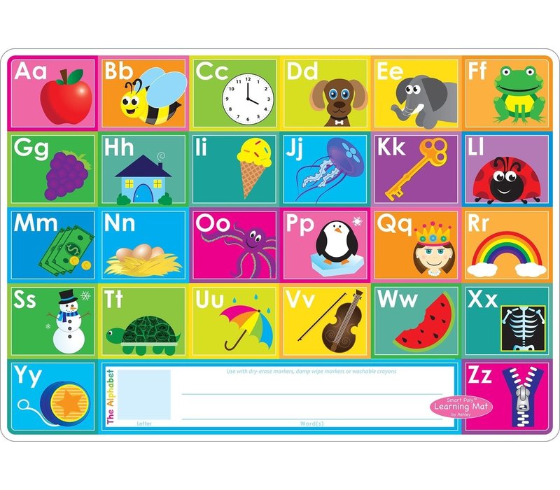 Learning Mat ABC's & Numbers 1-20