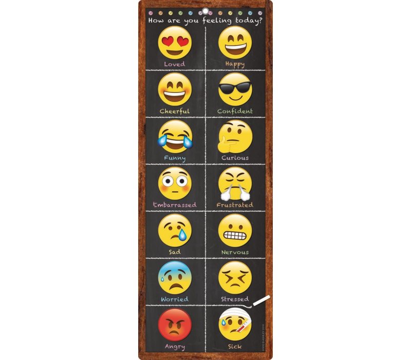 Emoji Feelings Smart Poly Clip Chart