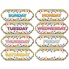 ASHLEY PRODUCTIONS Magnetic Confetti Days of the Week *