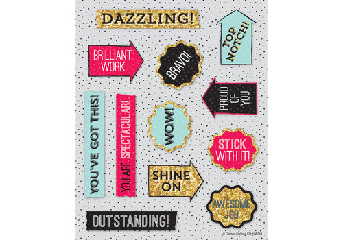 Carson Dellosa Shine On Motivator Stickers* (D)