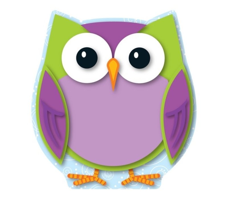 Colorful Owl Mini Cut-Outs *