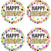 Teacher Created Resources Confetti Happy Birthday Badge