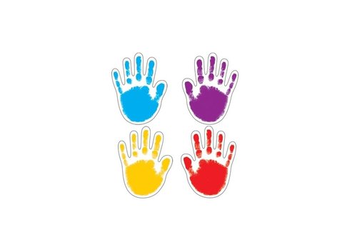 Carson Dellosa Handprints Cut-Outs/Accents