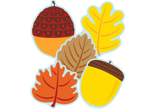 Carson Dellosa Leaves & Acorns Cut-Outs/Accents