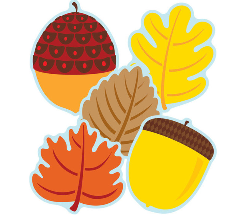 Leaves & Acorns Cut-Outs/Accents