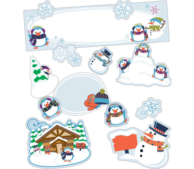 Winter Mini Bulletin Board Set (D)