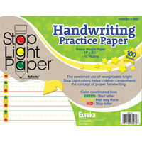Stoplight Handwriting Paper