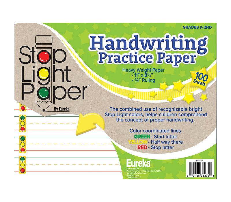 Stoplight Handwriting Paper