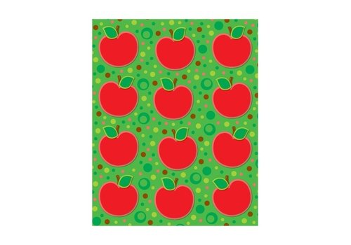 Carson Dellosa Red Apple Stickers