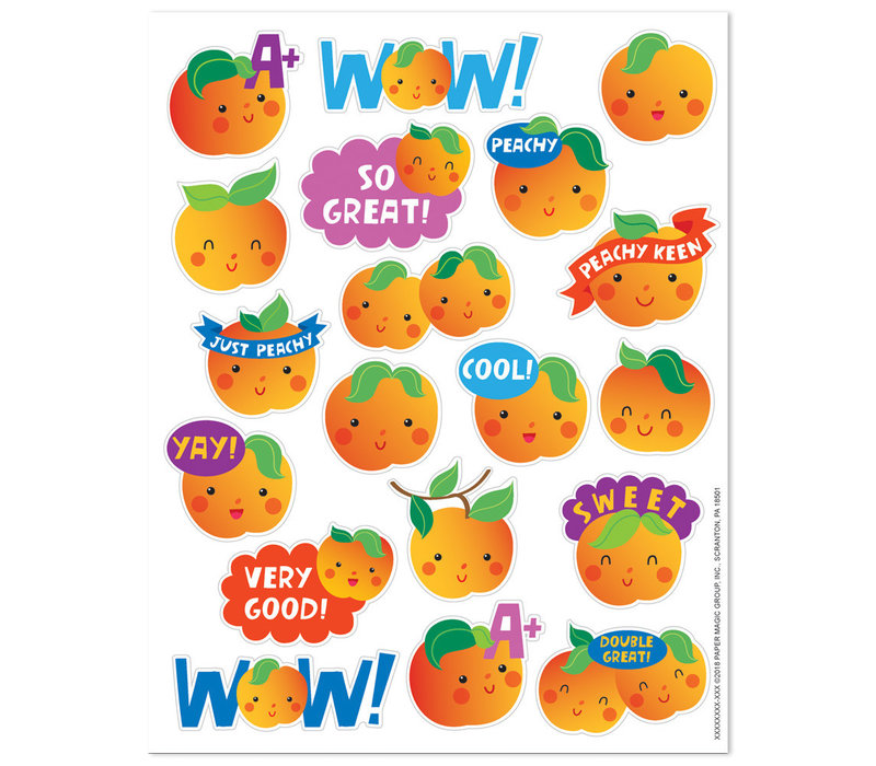 Scented Stickers - Peach