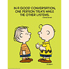 EUREKA Peanuts Talk and Listen Poster 17"x22"* (D)