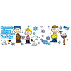 EUREKA Peanuts Happiness Is A Snowflake Bulletin Board Set*