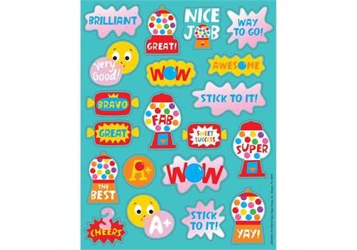 EUREKA Scented Stickers - Bubble Gum