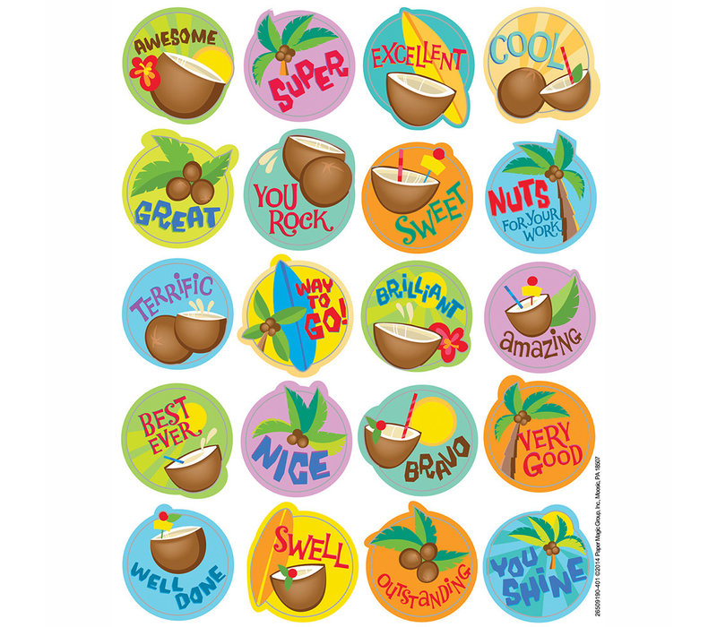 Scented Stickers - Coconut (D)*