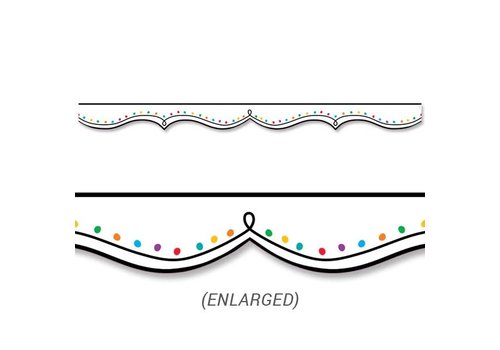 Creative Teaching Press Color Dotted Swirl Border