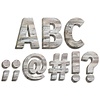 Rustic Wood Letters 6"