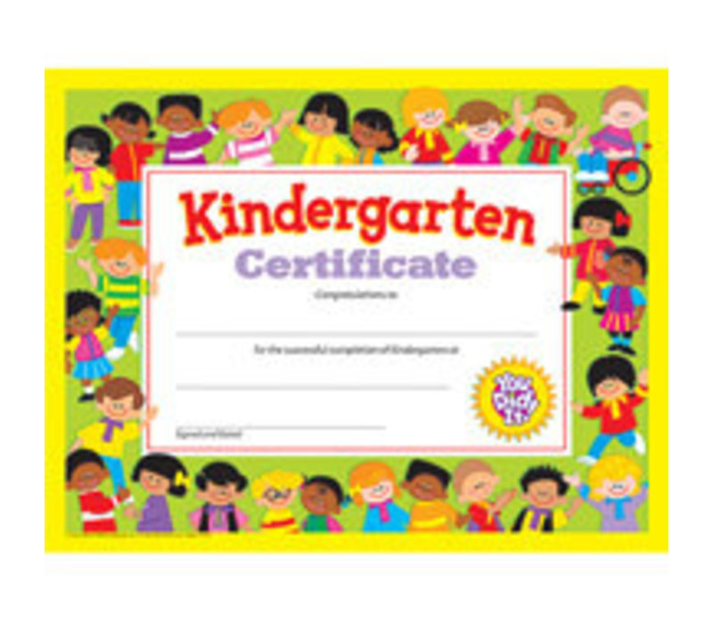 Kindergarten Certificate