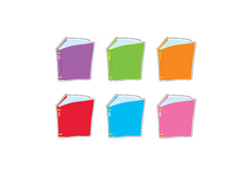 Trend Enterprises Bright Books Mini Accents Variety Pack, 36