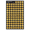 Trend Enterprises Gold Foil Stars SuperShapes Stickers
