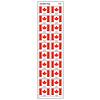 Trend Enterprises Canadian Flag Stickers