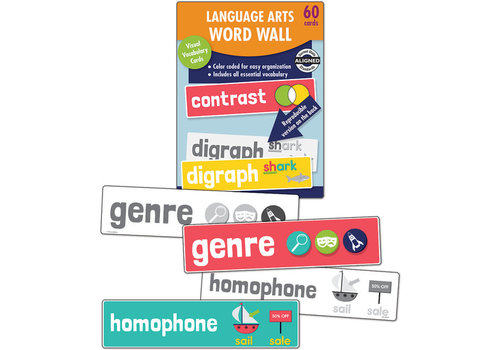 Carson Dellosa Language Arts Word Wall Learning Cards Grade 2