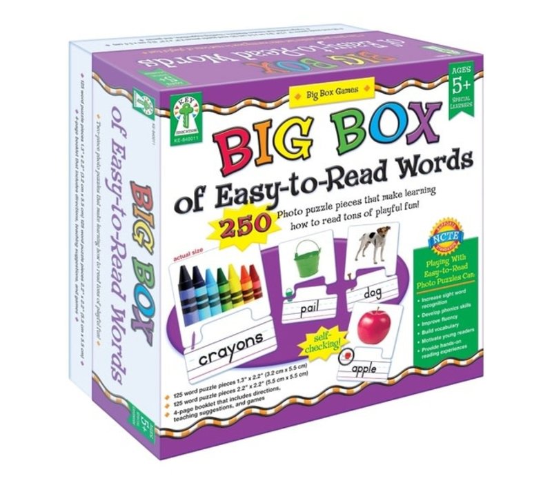 Big Box of Easy-to-Read Words Game