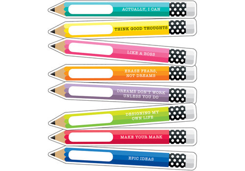 Carson Dellosa Motivational Pencils Cut-Outs(D)