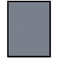 Gray Blank Letter Board Chart