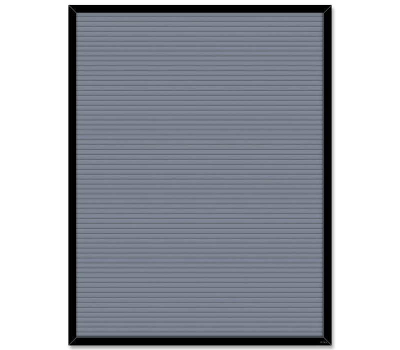 Gray Blank Letter Board Chart