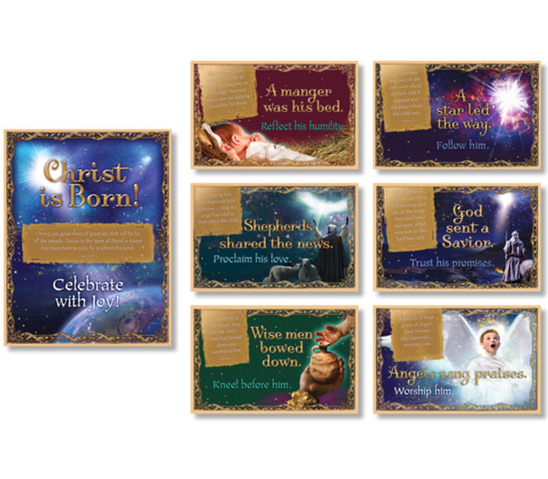 Christmas Nativity Bulletin Board Set